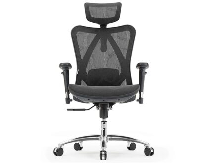 כיסא משרדי ארגונומי ואורטופדי דגם M-57 BLACK