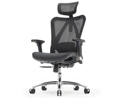 כיסא משרדי ארגונומי ואורטופדי דגם M-57 BLACK